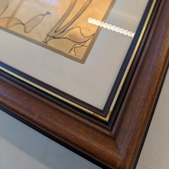 Vintage Metallic Rose and Flower Art - Picture 7 of 13